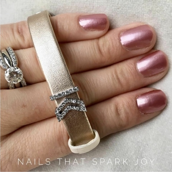 Color Street Other - *Retired, HTF* Color Street: Nothing Toulouse | Pink Rose Gold Spring Pastel